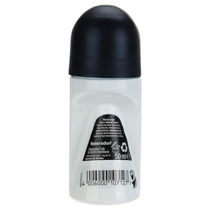 Desodorante Nivea Men Black White Fresh R-On 50 Ml 4006000107127  perfil 12