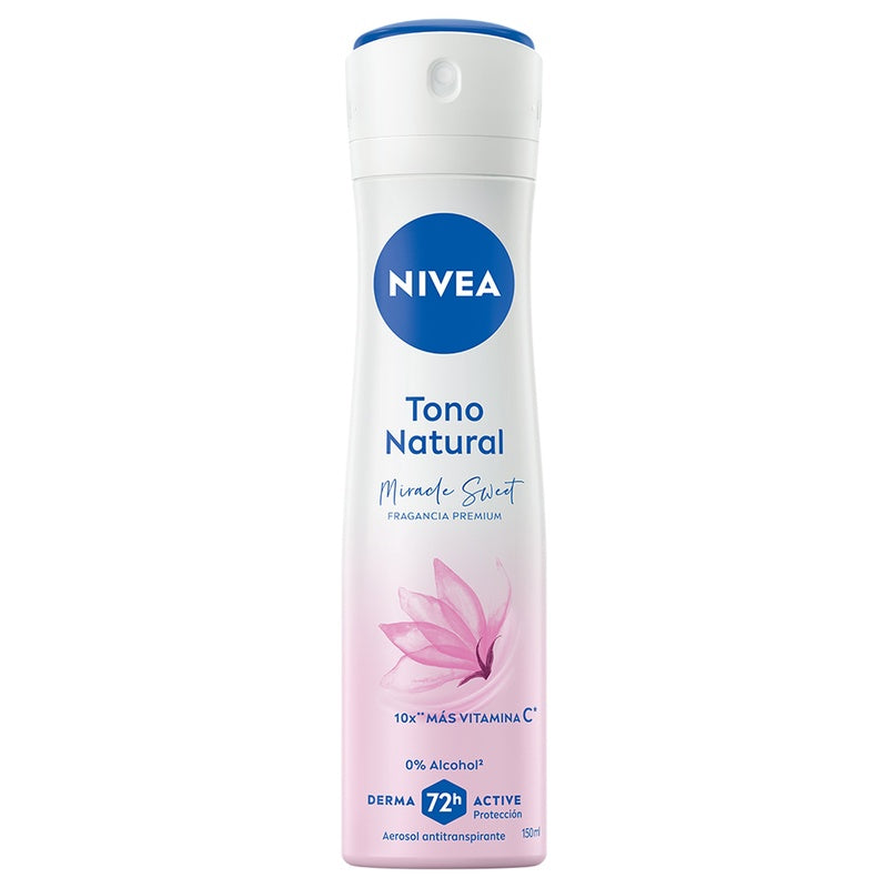 Desodorante Nivea Tono Natural 72 Horas Spray 150 Ml 4006000169545 perfil 2
