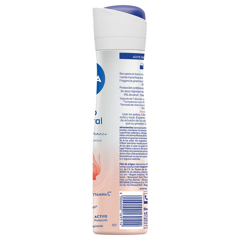 Desodorante Nivea Velvet Roma Spray 150 Ml 4006000169514 perfil 8