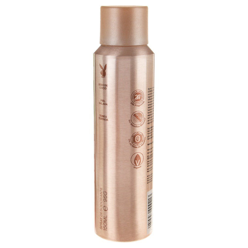 Desodorante Playboy Golden Era Spray 150 Ml 5050456009213  perfil 3