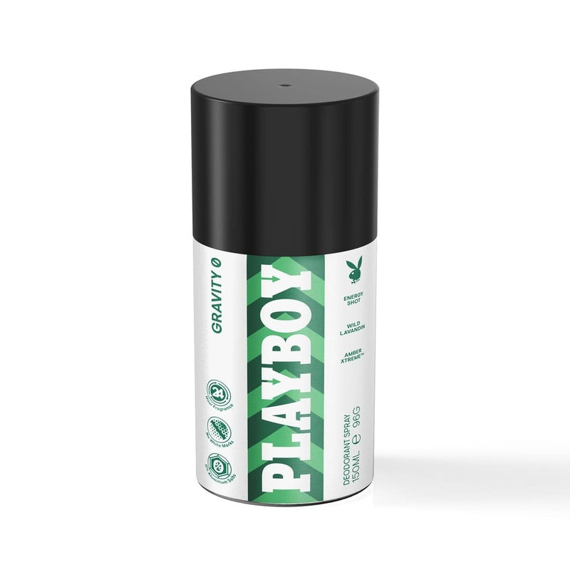 Desodorante Playboy Gravity 0 Spray 150 Ml 5050456009251 