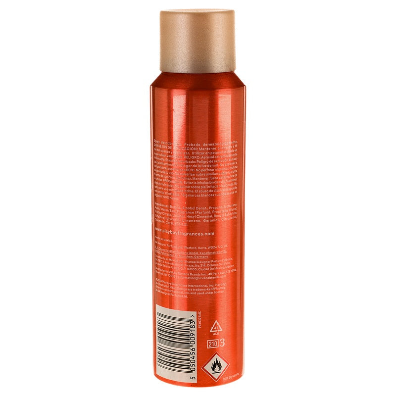 Desodorante Playboy Keep Ireal Spray 150 Ml 5050456009183  perfil 7