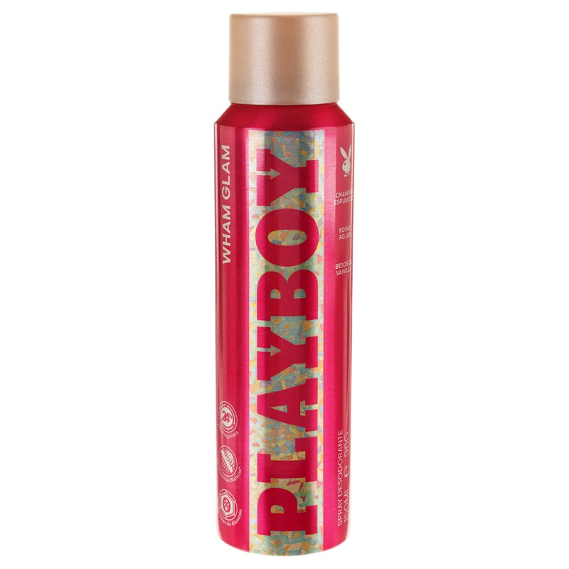 Desodorante Playboy Wham Glam Spray 150 Ml 5050456009206 