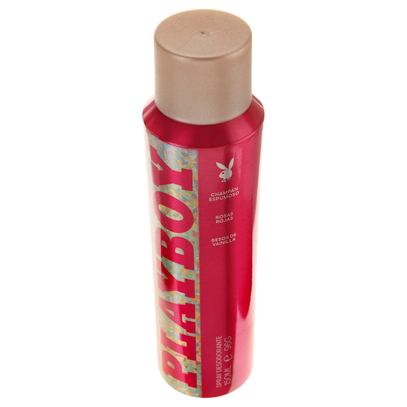Desodorante Playboy Wham Glam Spray 150 Ml 5050456009206  perfil 7