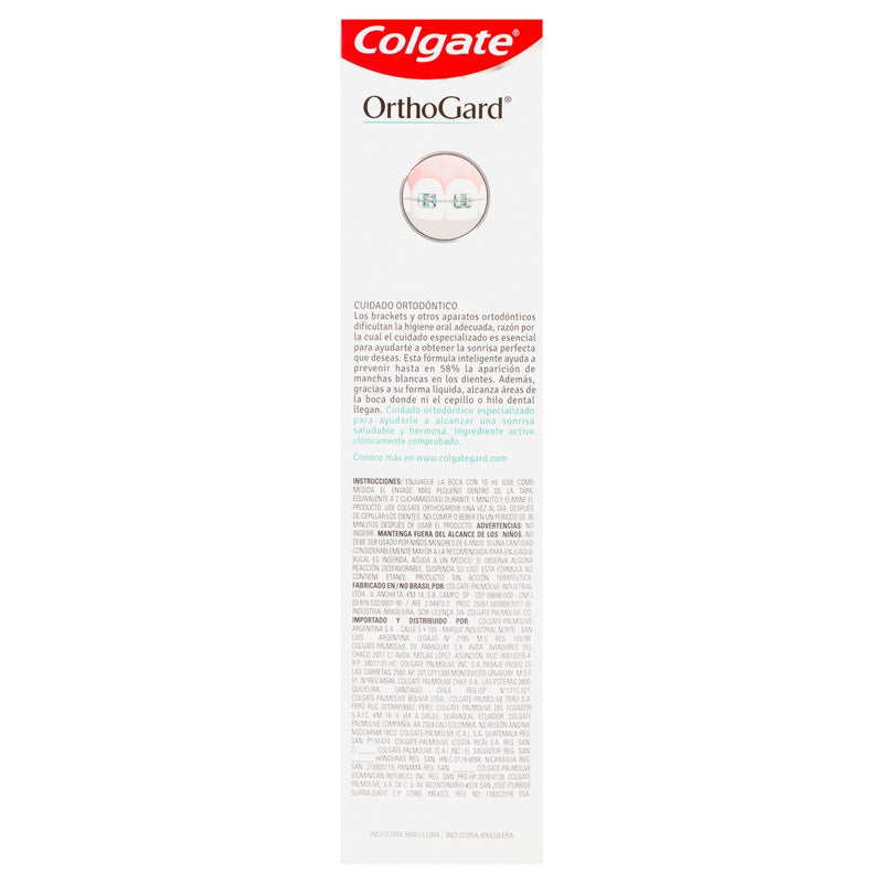 Enjuague Bucal Colgate Orthogard 250 Ml 7891024036570  perfil 3