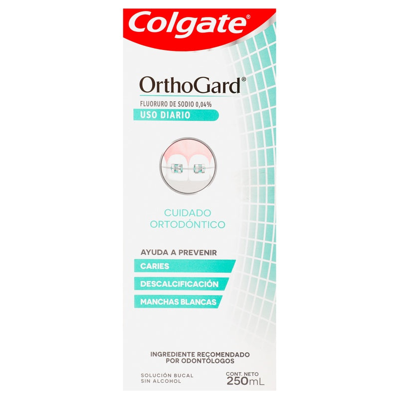 Enjuague Bucal Colgate Orthogard 250 Ml 7891024036570  perfil 4
