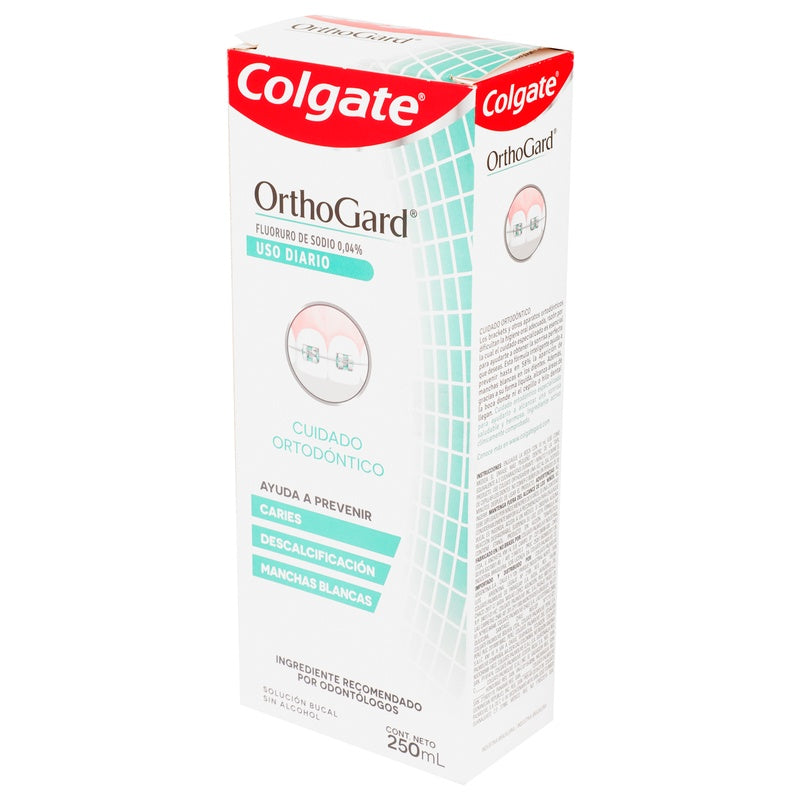Enjuague Bucal Colgate Orthogard 250 Ml 7891024036570  perfil 6