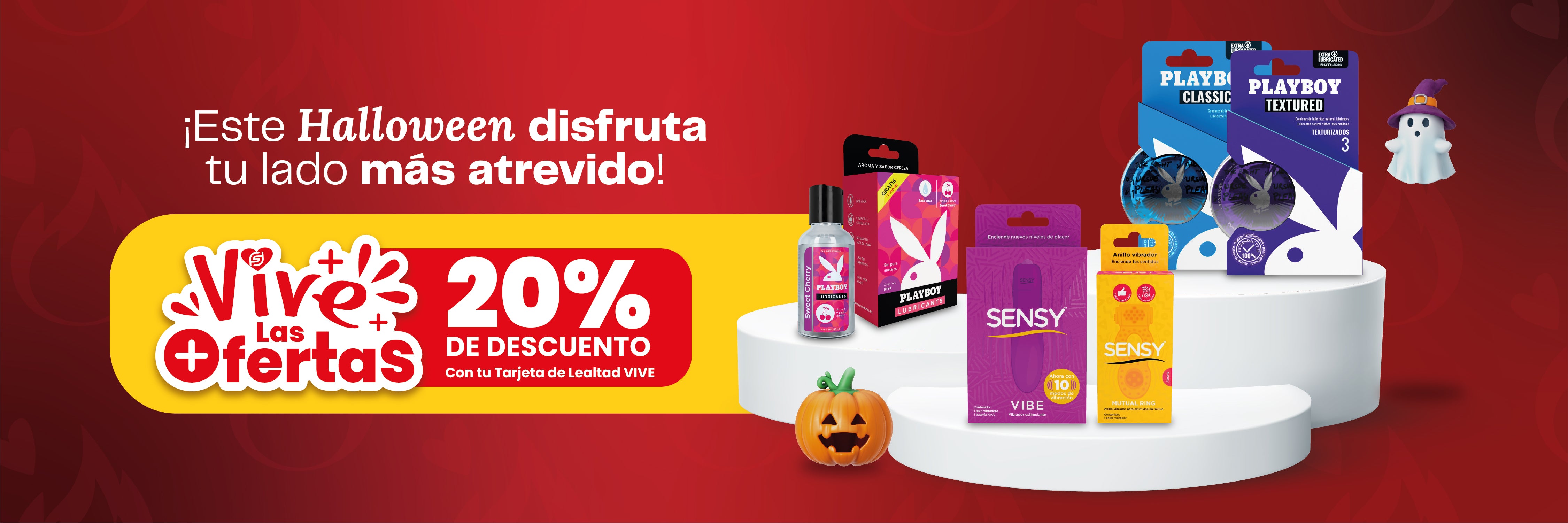Este halloween disfruta de tu lado mas atrevido
