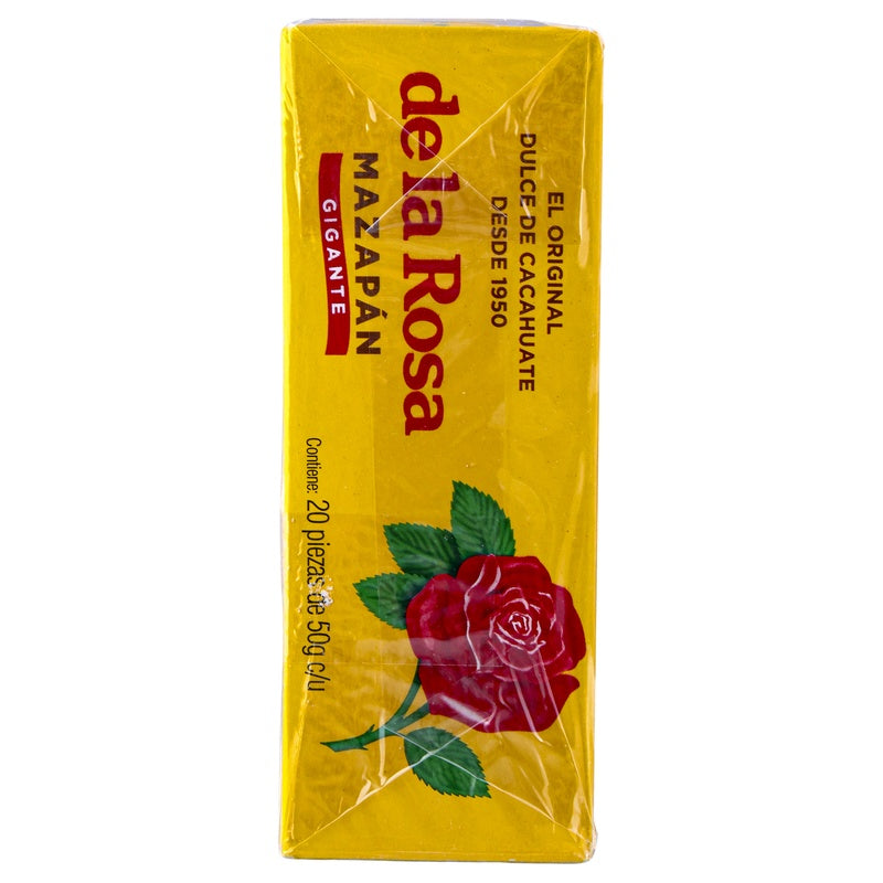 Exhibidor Mazapan La Rosa Gigante Con 20 Piezas 50 G 724869001397 
