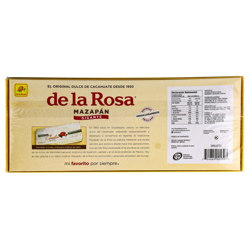 Exhibidor Mazapan La Rosa Gigante Con 20 Piezas 50 G 724869001397  perfil 3