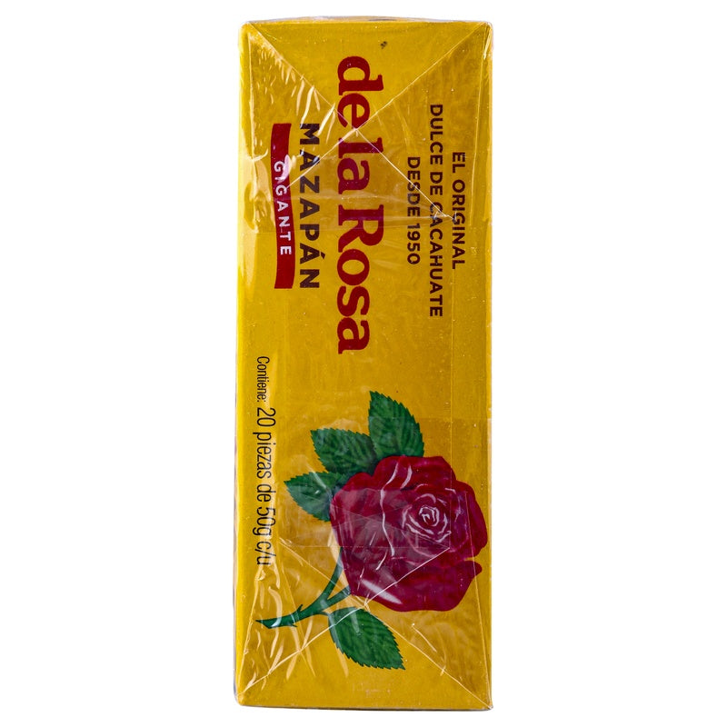 Exhibidor Mazapan La Rosa Gigante Con 20 Piezas 50 G 724869001397  perfil 7
