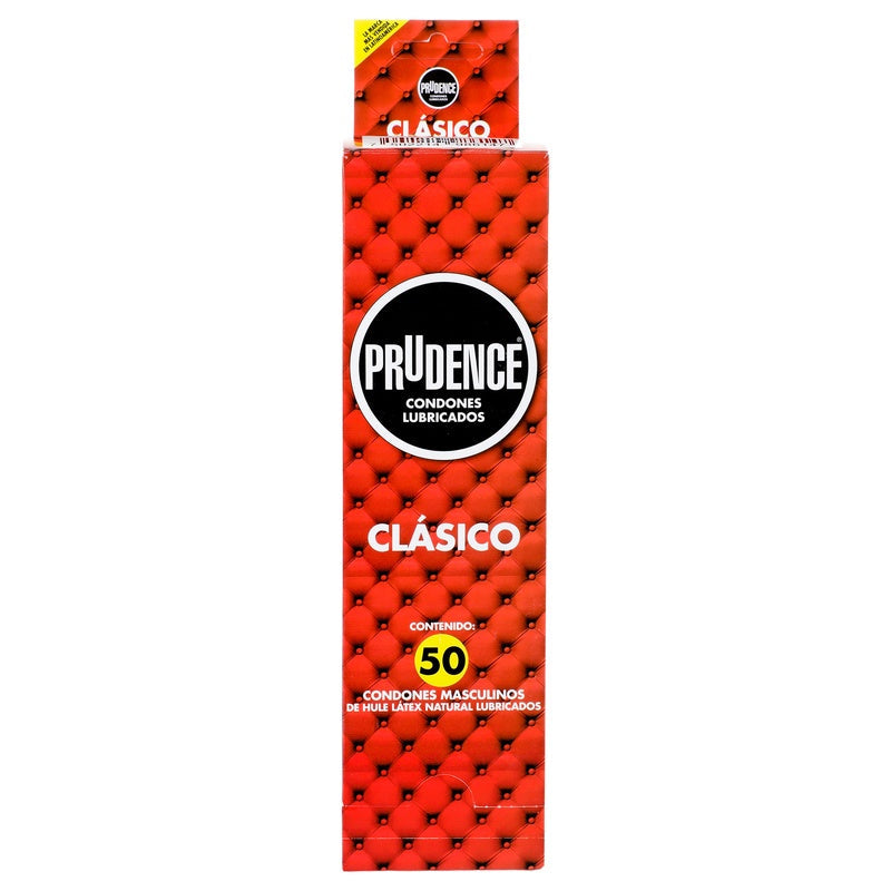 Exhibidor Preservativos Prudence Clasico Con 50 Piezas 7502214980558  perfil 2