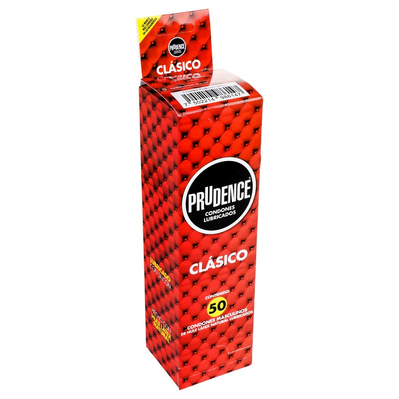 Exhibidor Preservativos Prudence Clasico Con 50 Piezas 7502214980558  perfil 3