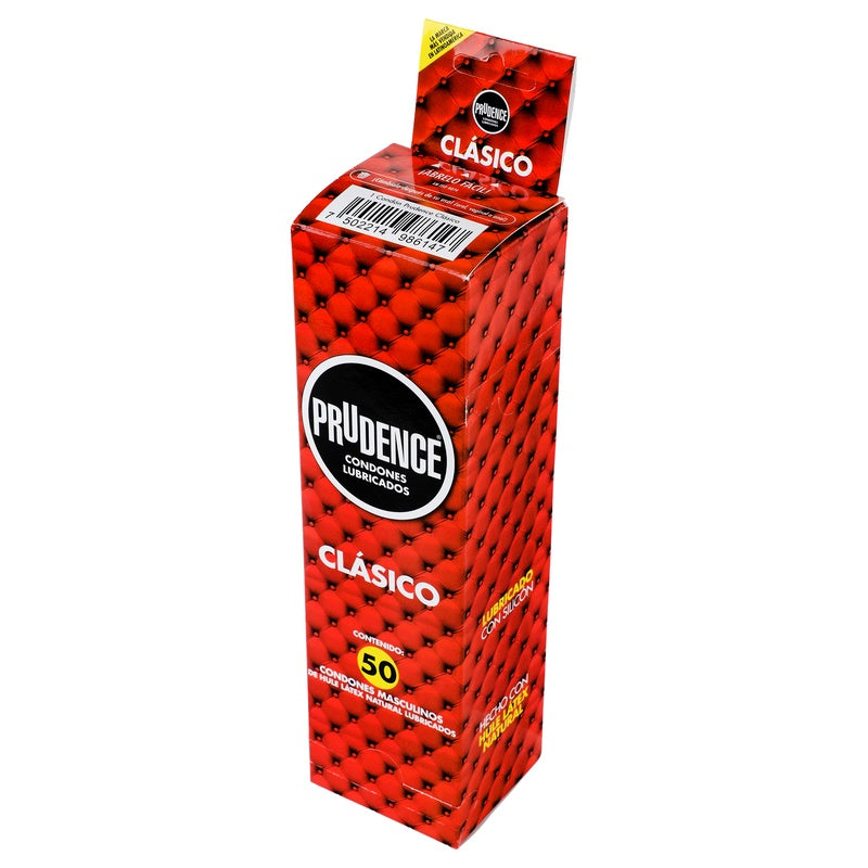 Exhibidor Preservativos Prudence Clasico Con 50 Piezas 7502214980558  perfil 8