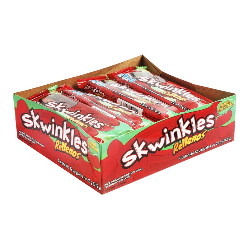 Exhibidor Skwinkles Rellenos Con 12 Piezas 7502226812953  perfil 3