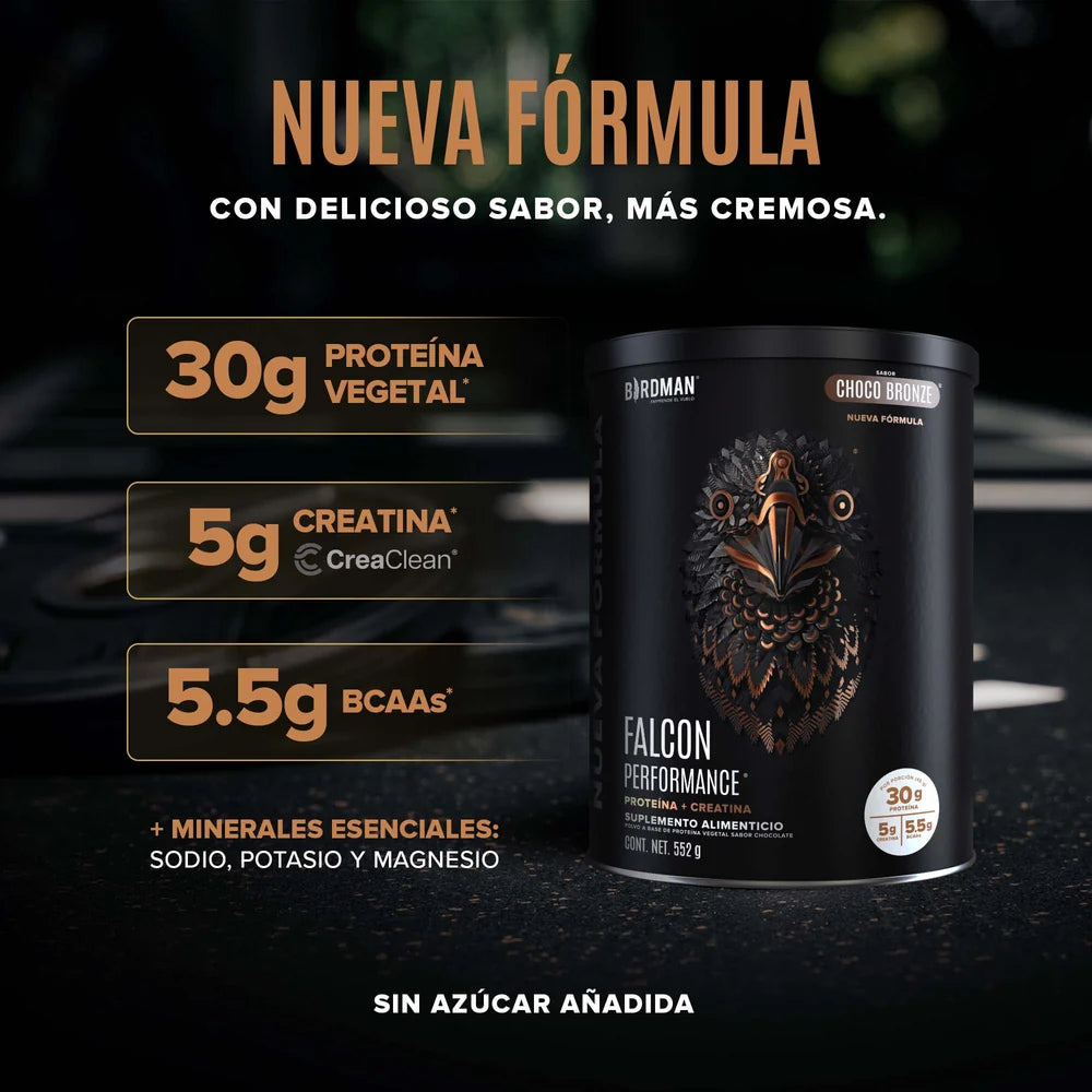 Falcon Performance Proteina Choco Bronze 552 G Birdman