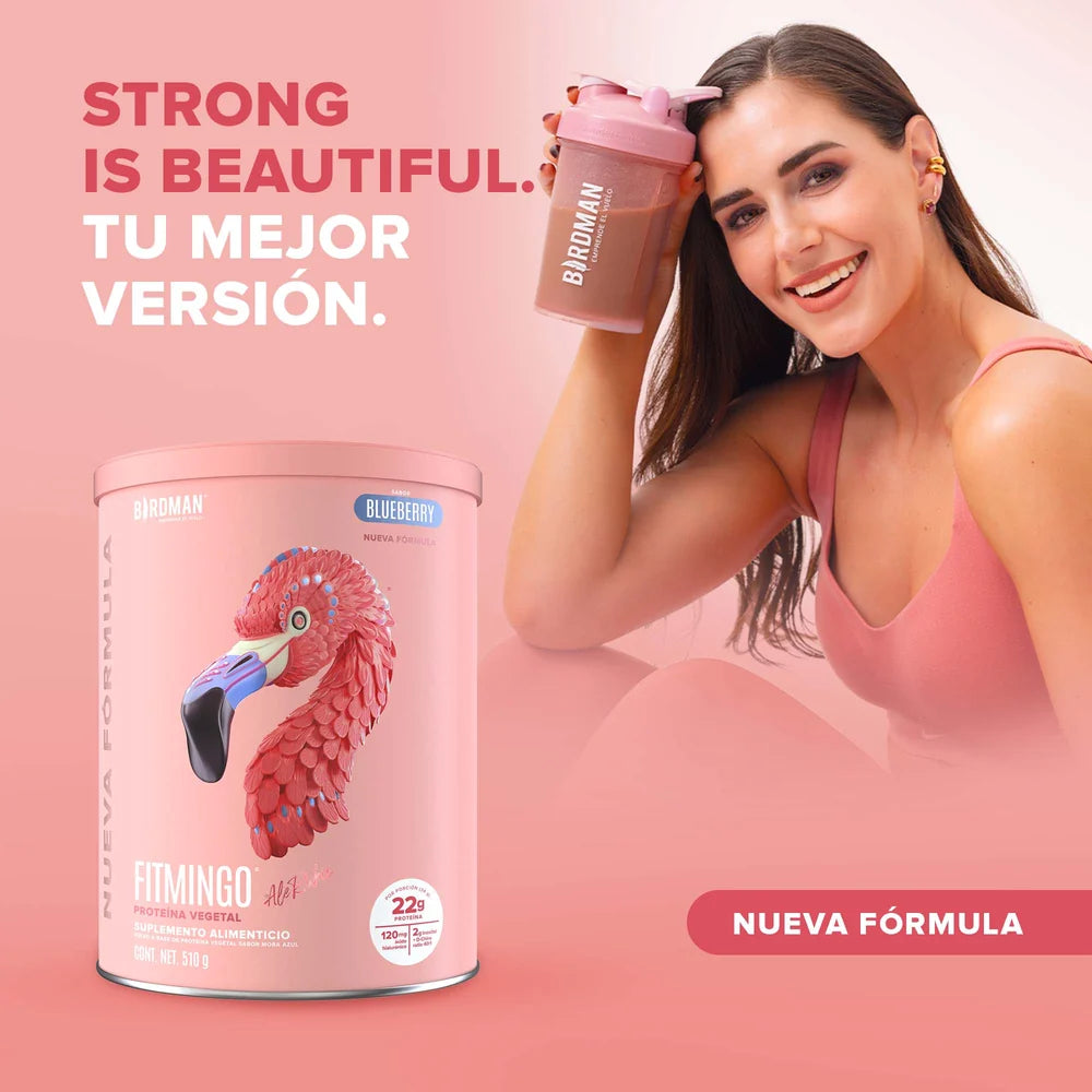 Fitmingo Proteina Blueberry 510 G Birdman