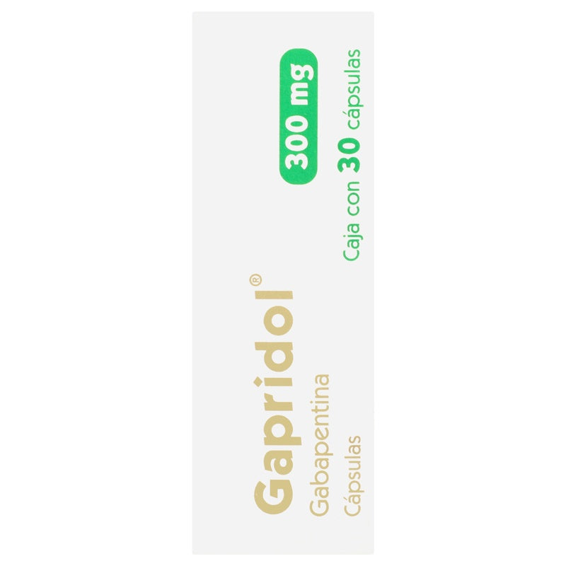 Gapridol 300 Mg Con 30 Capsulas 7501384541507  perfil 5