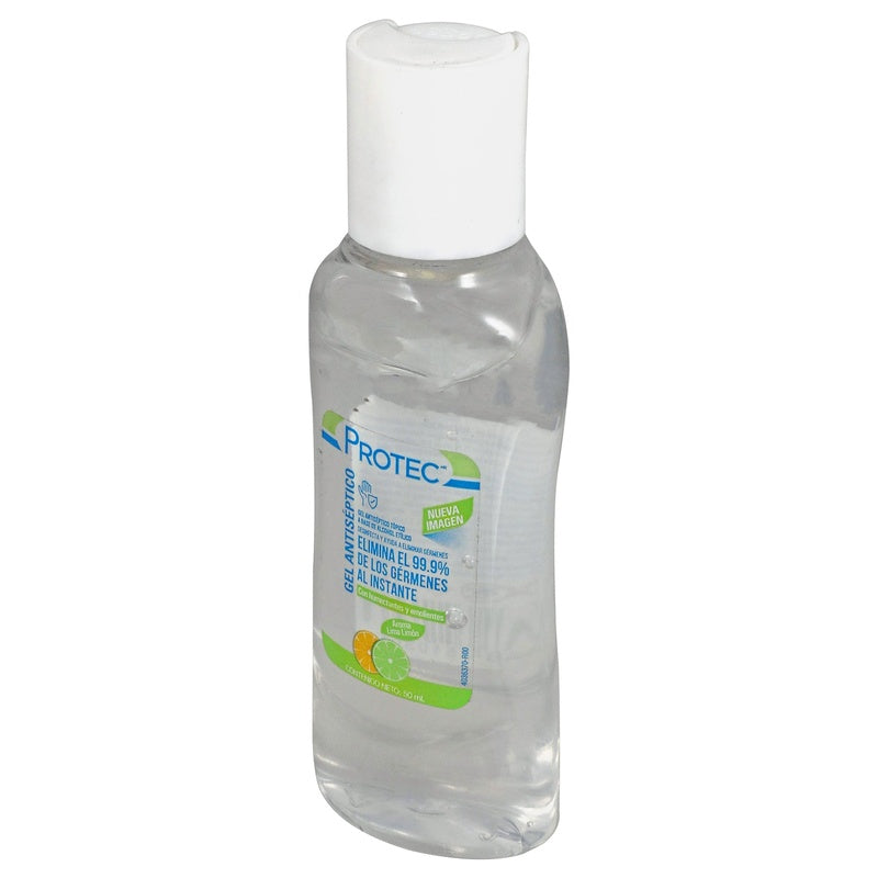 Gel Antibacterial Protec Lima Limon 50 Ml 7501048351039  perfil 3