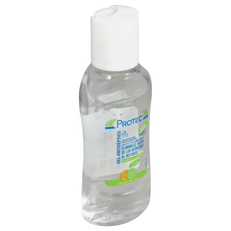 Gel Antibacterial Protec Lima Limon 50 Ml 7501048351039  perfil 4