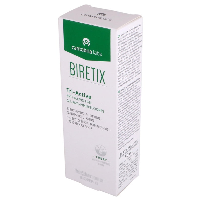 Gel Biretix Tri-Active Anti-Imperfecciones 50 Ml 8470001908285  perfil 5