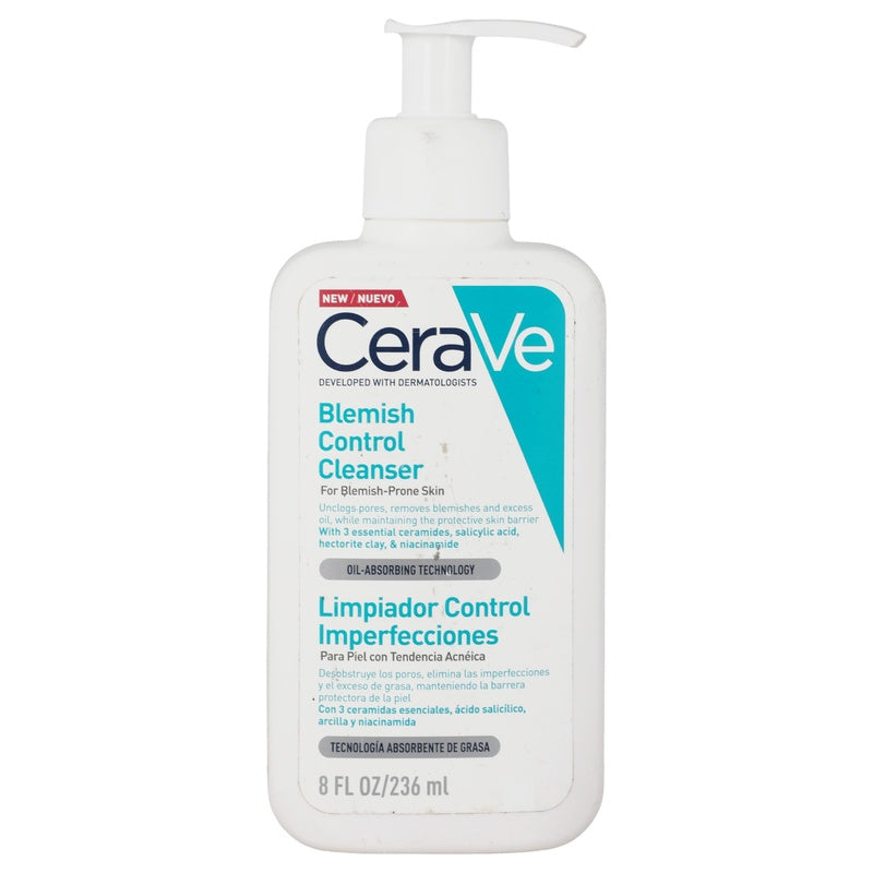 Gel Cerave Limpiador Control Imperfecciones 236 Ml 3337875784054 