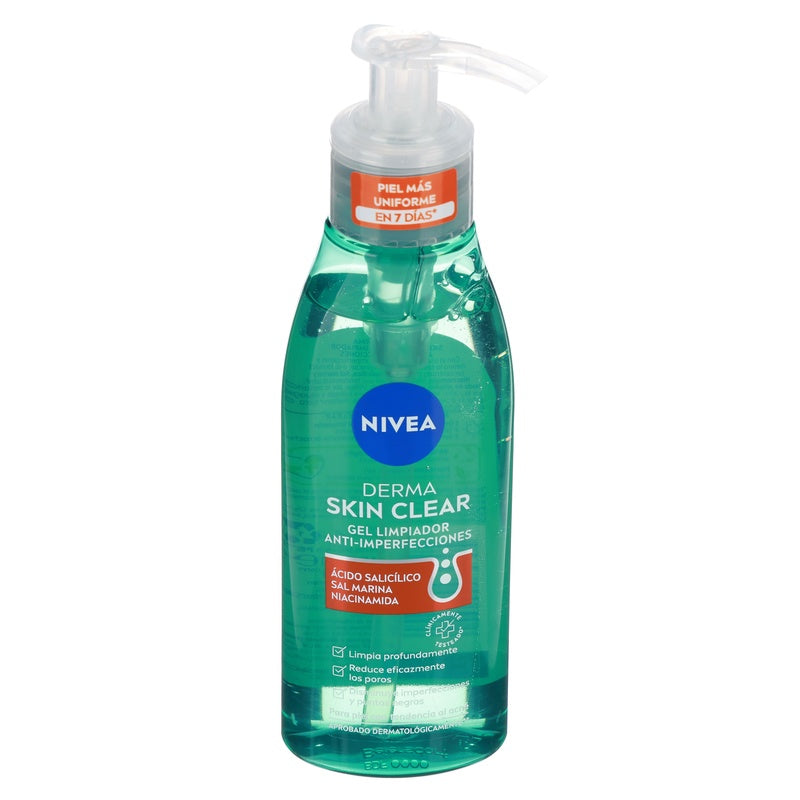 Gel Nivea Skin Clear Limpiador Anti-Imperfecciones 150 Ml 4006000084305  perfil 4