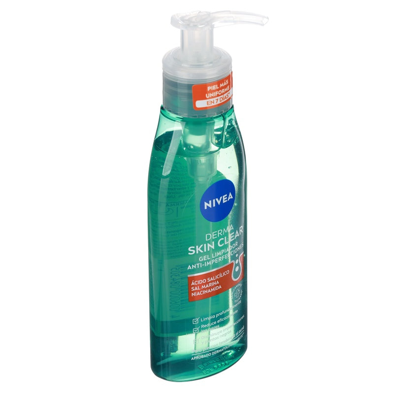 Gel Nivea Skin Clear Limpiador Anti-Imperfecciones 150 Ml 4006000084305  perfil 5