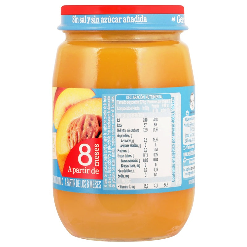Gerber 3Ra Etapa Durazno 170 G 75004712  perfil 5