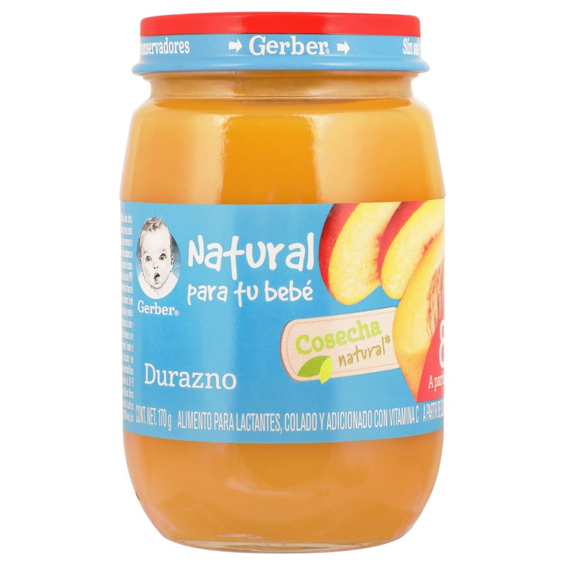 Gerber 3Ra Etapa Durazno 170 G 75004712  perfil 6