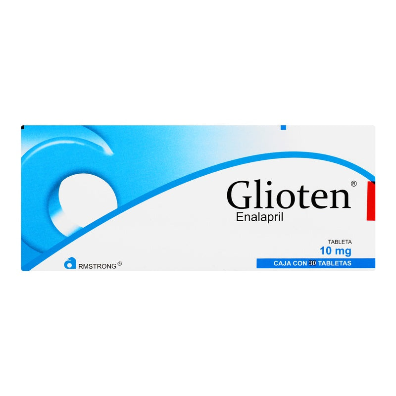 Glioten 10 Mg Con 30 Tabletas 7501089802095  perfil 2