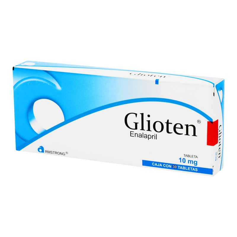 Glioten 10 Mg Con 30 Tabletas 7501089802095  perfil 3
