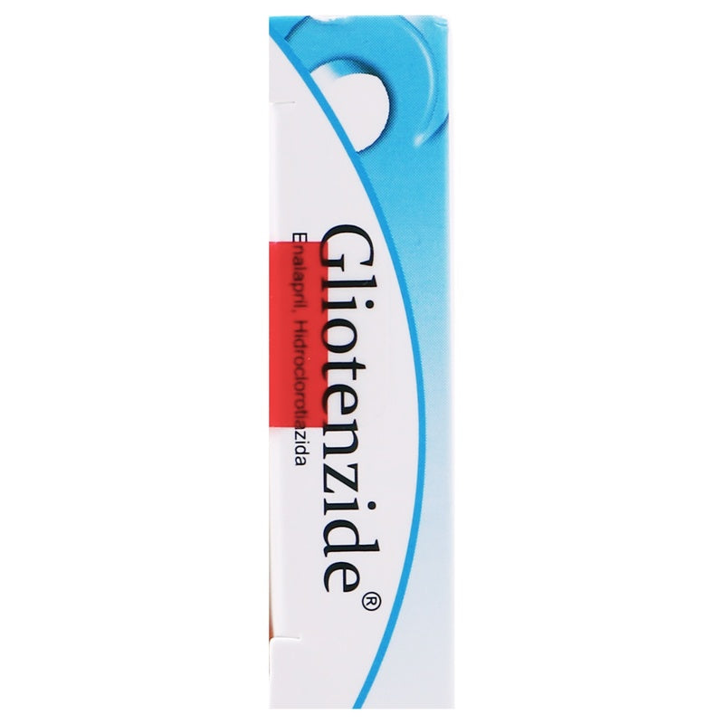 Gliotenzide 10/25 Mg Con 20 Tabletas 7501089802606  perfil 8