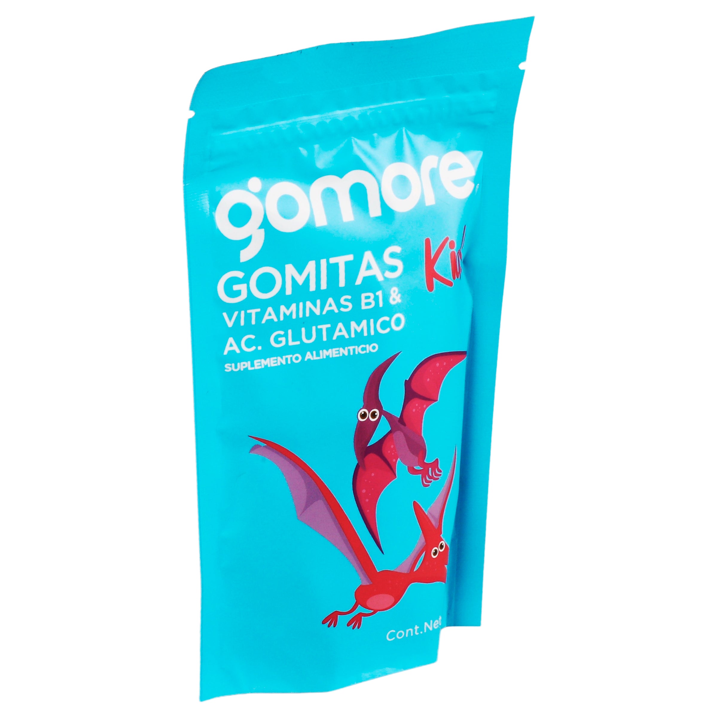 Gomore Gomitas Kids Con Vitaminas B1 & Acido Glutamico 180 G Suplemento Alimenticio 7500464678317