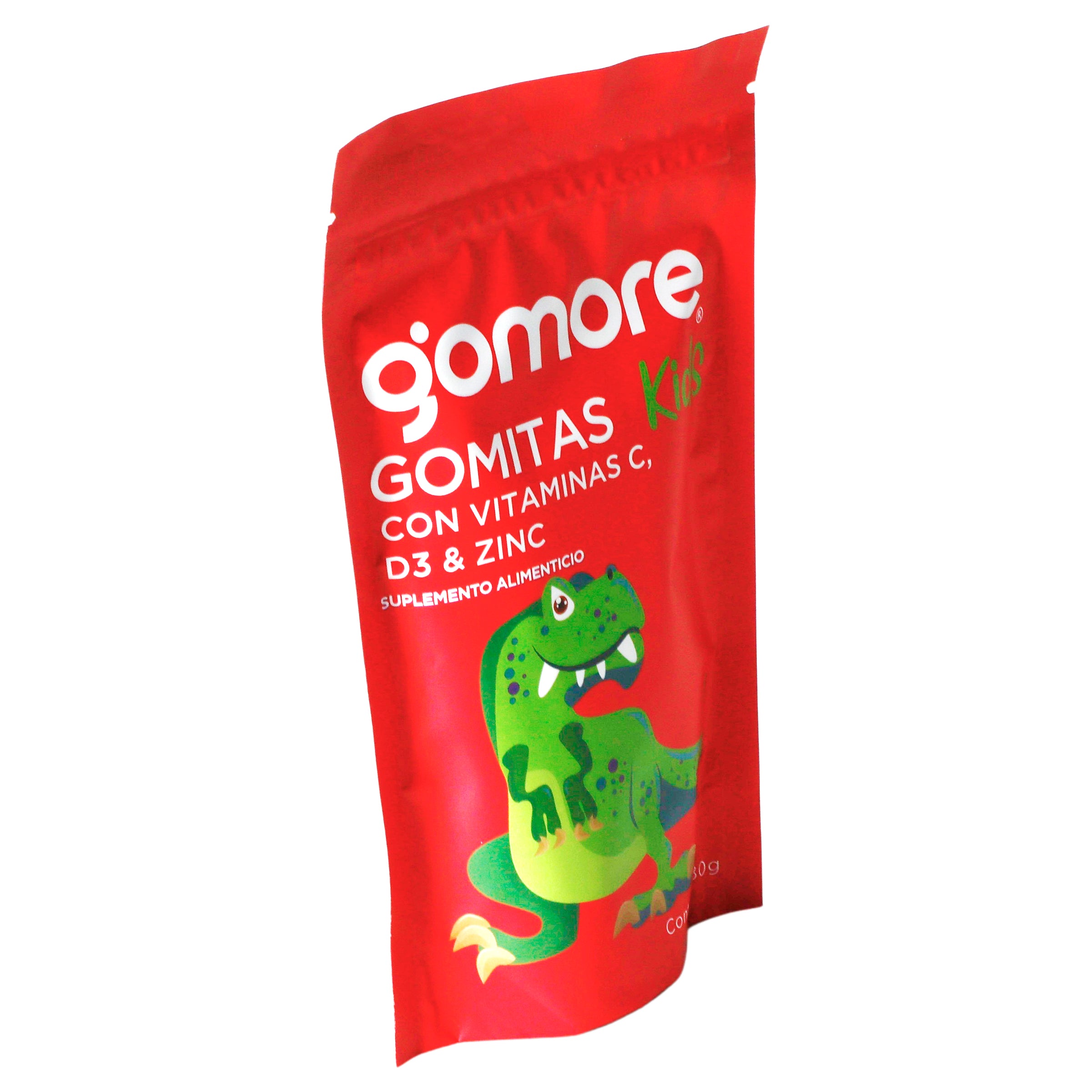 Gomore Gomitas Kids Con Vitaminas C, D3 Y Zinc 180 G Suplemento Alimenticio  7500464678379