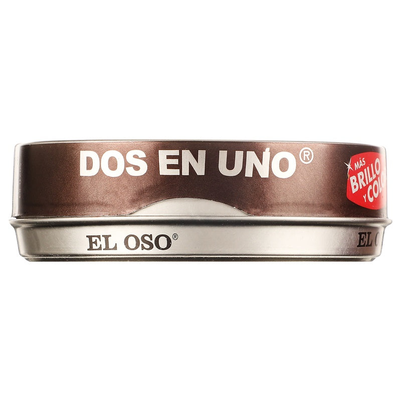 Grasa Crema Cafe Para Calzado Dos En Uno 90 G El Oso 718644080196  perfil 3