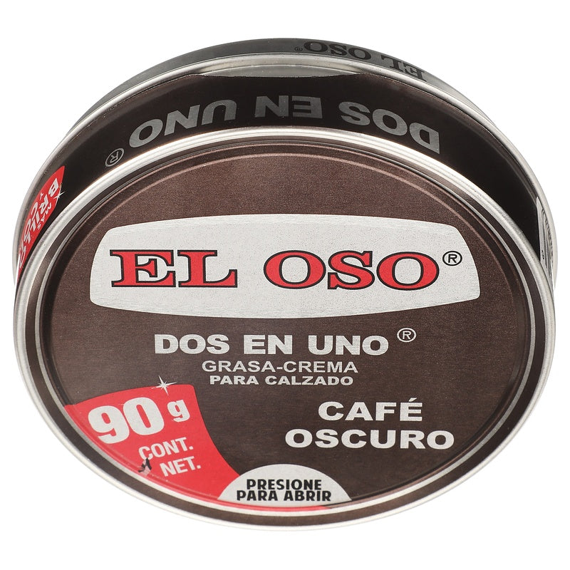 Grasa Crema Cafe Para Calzado Dos En Uno 90 G El Oso 718644080196  perfil 5