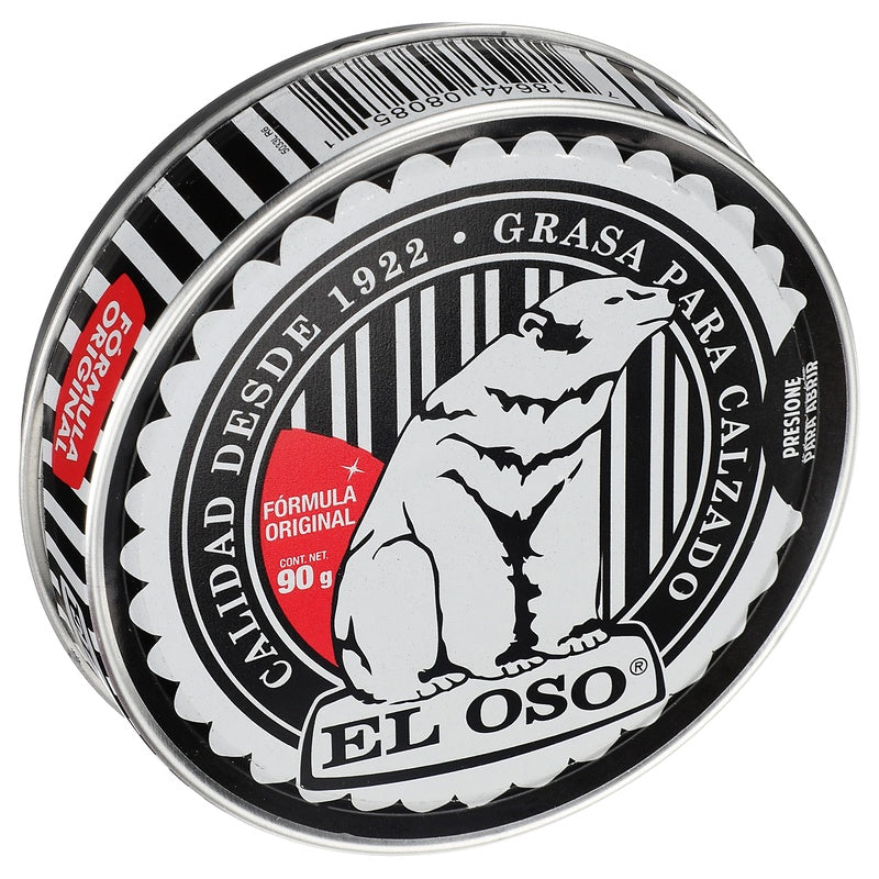 Grasa Para Calzado Negro Lata 90 G 718644080851 