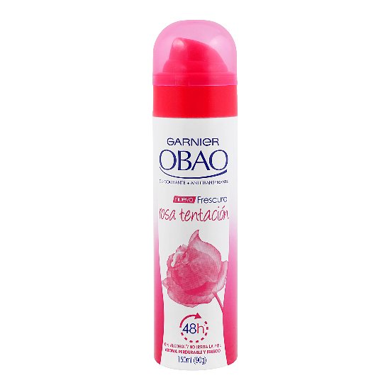 Desodorante Obao Rosa Tent 48H Spray  150 Ml-1