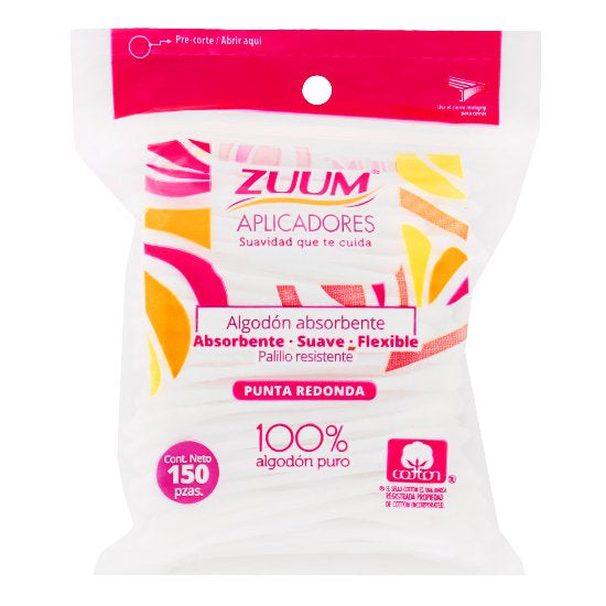 Aplicadores Zuum Con 150 Piezas-1