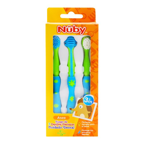 Nuby Juego Cepillos Dentales-1