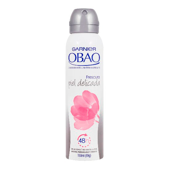 Desodorante Obao Antitranspirante Piel Delicada Spray 90G-1