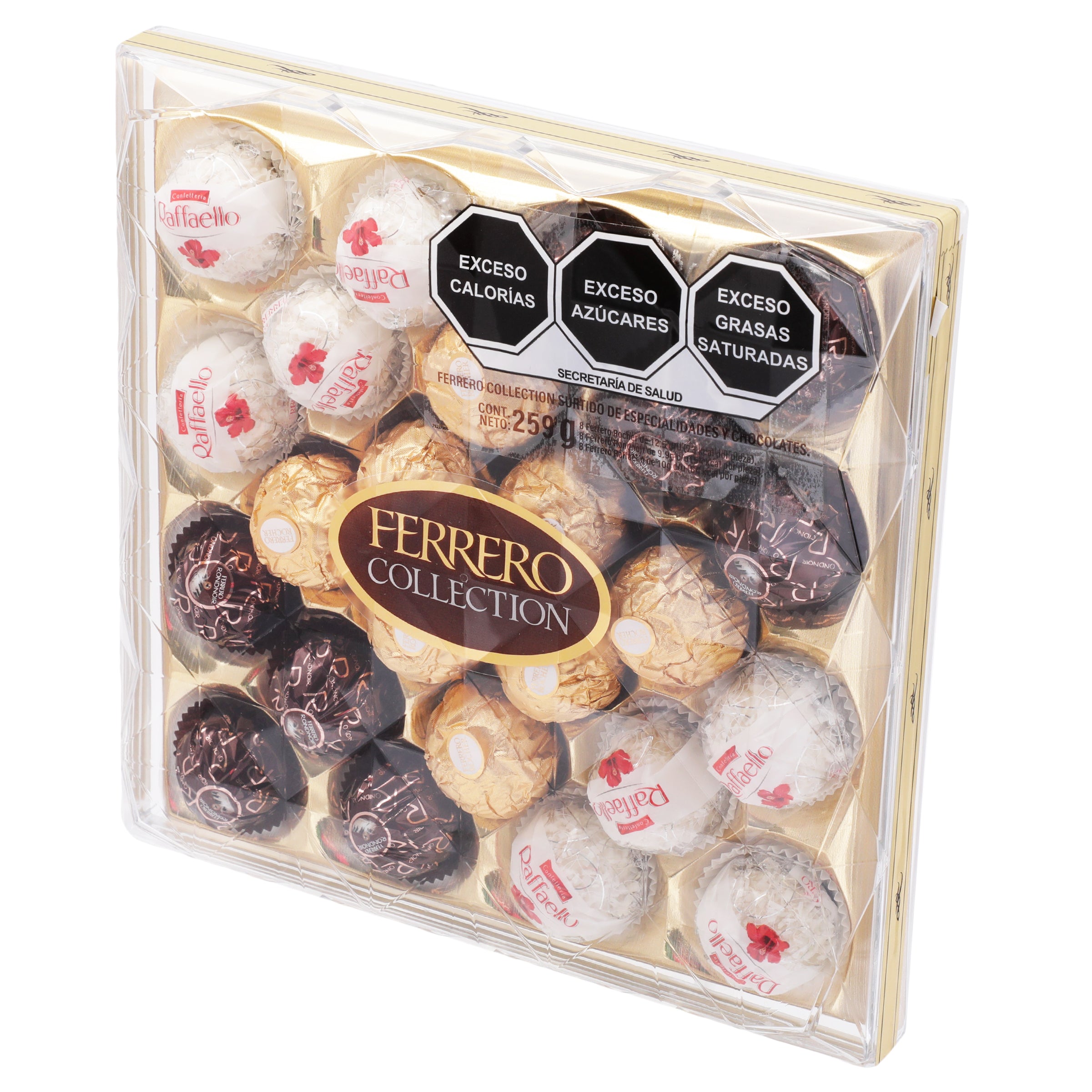 Chocolate Ferrero Rocher 259 G Con 24 Piezas-1