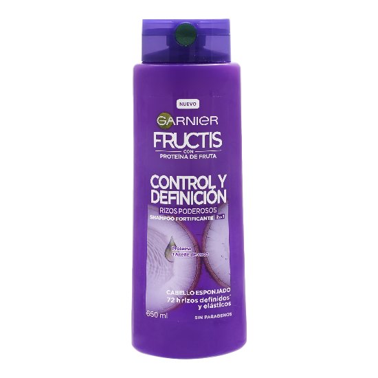 Shampoo Fructis Control Y Definicion 2 En 1 650 Ml-1