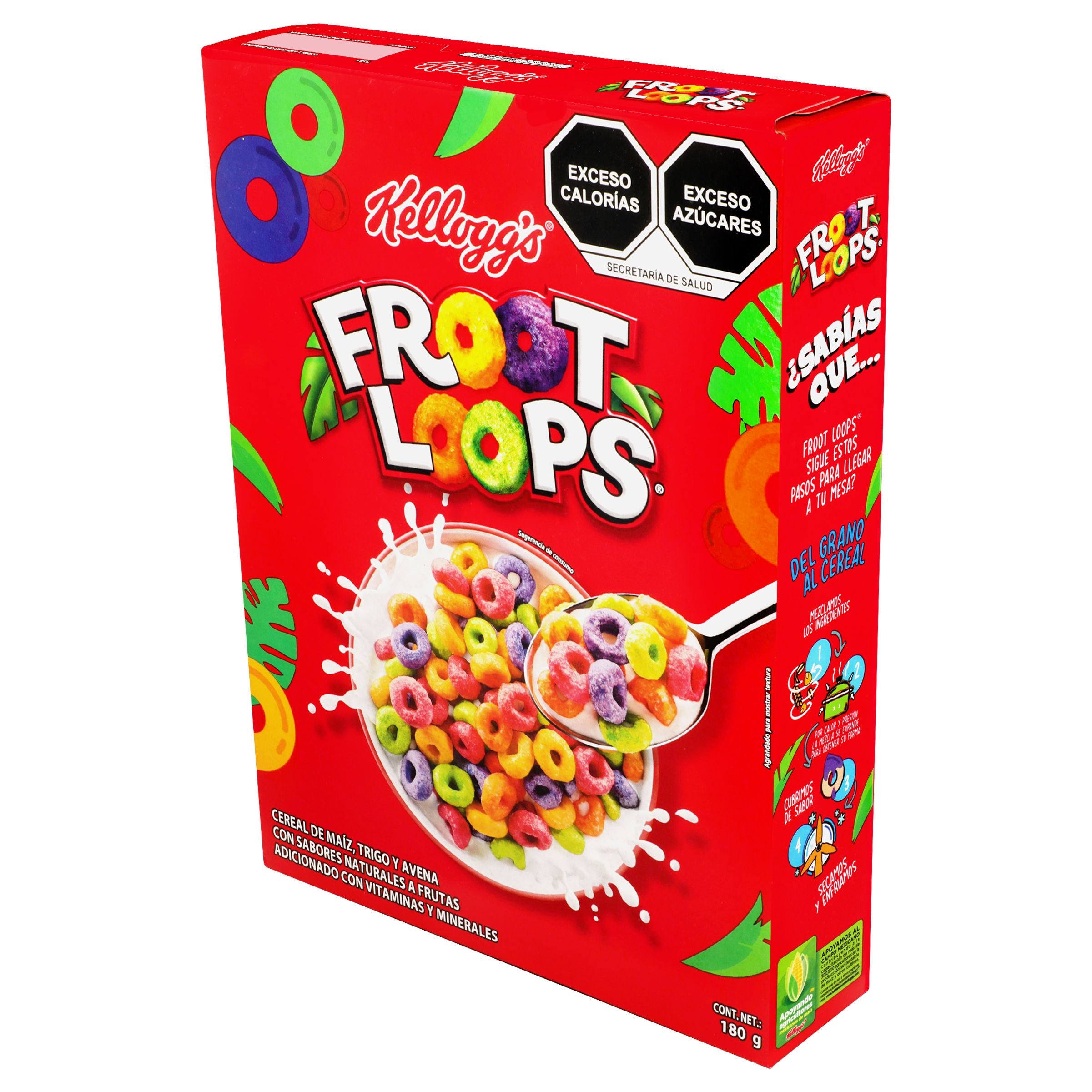 Cereal Kelloggs Froot Loops 180 G-1