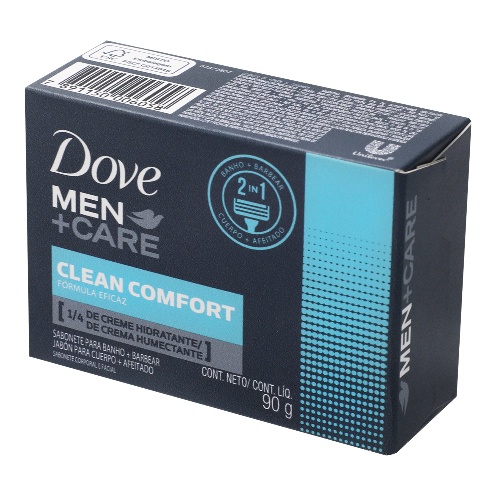 Jabon Dove Menc Clean Comfort 90 G-1