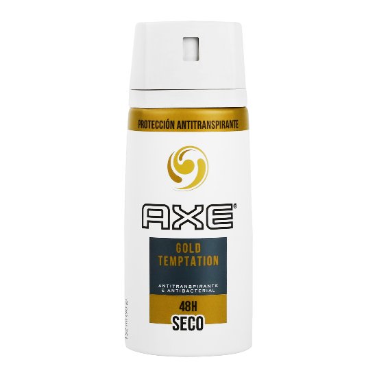 Desodorante Axe Seco Gold Temp Spray  152 Ml-1