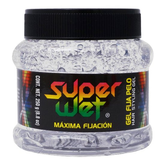 Fijador  Super  Wet Rosca Transparente  250 G-1