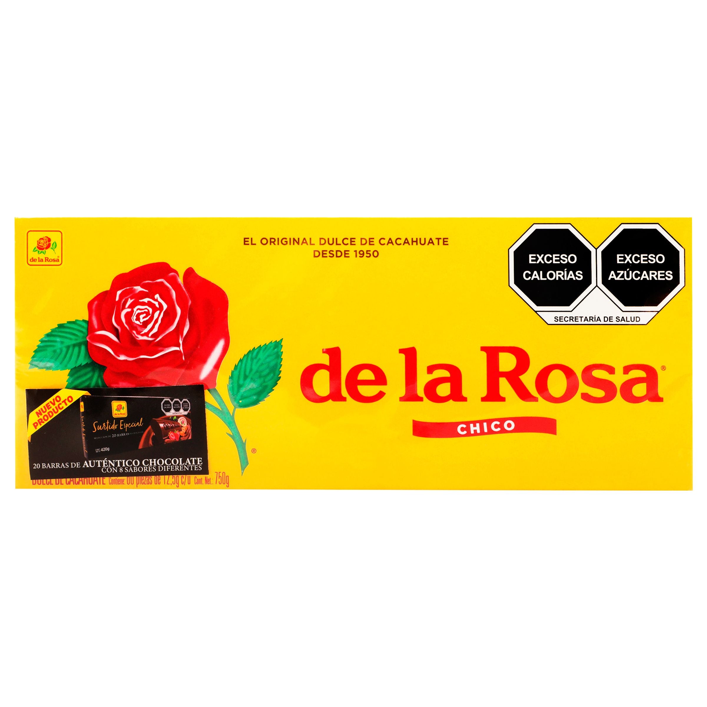 Exhibidor Mazapan La Rosa Chico Con 60 Piezas 750 G-1