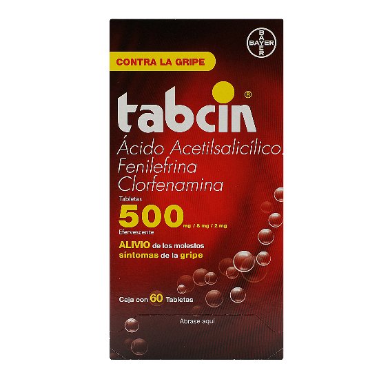 Tabcin 500 Miligramos Efervecentes Con 60 Tabletas-1